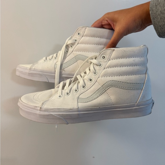 VANS high top white sneakers - Picture 5 of 7